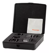 Kit Celestron Powerseeker Para Telescopio Oculares + Filtros Color Negro