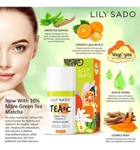 Lily Sado Teac - Hidratante Facial De Té Verde Y Vitamina C