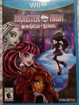 Monster High New Ghoul In School Wiiu En Excelente Estado