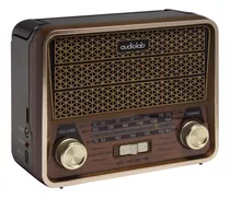 Radio Portatil Mini Retro Audiolab Vintage Usb Sd Mp3