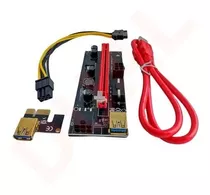 Placa Riser Pci-e Expres 009s Plus Usb 3.0 Extensor Ethereum