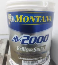 Pintura De Caucho Brillo De Seda Montana (blanco-colores)  