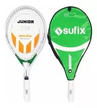 Raqueta De Tenis Para Niños (9-11 Años) Sufix® Junior Three Color Blanco/verde