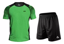 Kit Beta Remera Y Short Deportivo Futbol Running Basquet Gdo