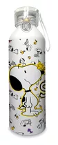 Botella De Agua Snoopy 750ml - Aluminio - Charl -estampaking