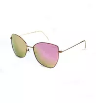 Lentes Sol Anteojos Blaque Metal Polarizado Mujer Bq V156