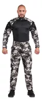 Farda Militar Camisa Combat Shirt Tan + Calça Cargo Tática
