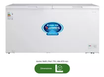 Freezer James Horizontal Fhj 510 M Doble Acción 496 L Kirkor