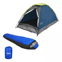 Carpa Spinit Basic Alu 2 Personas Y 2 Bolsas Dormir Classic