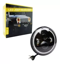 Foco Led H4 Delantero Auto-moto 12-24volt Con Ojo De Ángel 