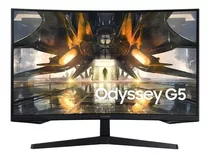 Monitor Gamer Curvo Samsung Odyssey G5 S32ag55 Lcd 32  Negro 100v/240v