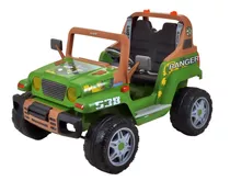 Carrinho Elétrico Ranger 538 Verde 12 Volts - Peg-pérego