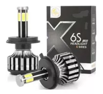 Luces Turbo Led H4 Auto K9 4 Caras 360° 28.000lm  Canbus