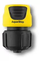 Conector Universal Plus Con Aqua Stop Marca Karcher® Color Negro Con Amarillo