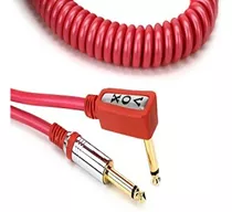 Vox Cable Espiral Para Instrumento Guitarra Estereo Angulo