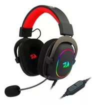 Audifono Gamer Redragon Zeus X H510 Rgb Black Color Negro