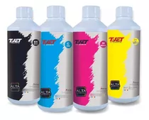 Kit 4 Cores Corante/ T-jet Epson 1l Premium 