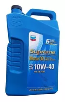 Aceite Chevron Supreme 10w40 (4.73 Lt) . Made In Usa