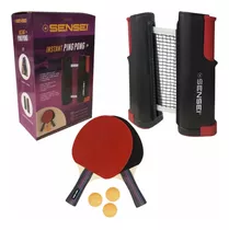 Set Ping Pong Instant Sensei®: Red + 2 Paletas + 3 Pelotas