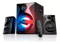 Sistema De Sonido 2.1 Klip Xtreme Kws-640, Blufusion, Bluetooth, Nfc, Usb, Aux, Fm, 56w Rms