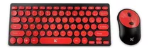 Kit Mouse E Teclado Maxprint Freestyle V2 Preto/vermelho Cor Do Mouse Vermelho/preto Cor Do Teclado Vermelho/preto