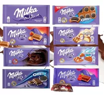 Chocolate Barra Milka 100g - Vários Sabores (6 Unidades)