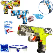 Brinquedo Arma Bolinha De Gel Beretta Arminha De Gel Manual