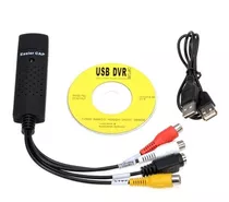 Capturadora Video Audio Usb Traspasa Vhs Camaras Dvr