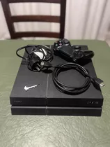 Ps4 Con 1 Joystick, Todos Sus Cables Y Disco De 500gb Nuevo