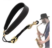 Correa De Cuero Para Saxofón Alto O Tenor