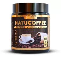 Suplemento Em Pó Natucoffee 300g C/ Cafeína Sabor Capuccino