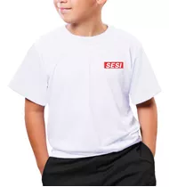 Uniforme Sesi Camiseta Unissex Adulto E Infantil