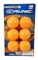 Set De Pelotas De Ping Pong Runic