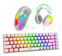 Kit Gamer Lumini Colorido (teclado + Mouse + Headset)