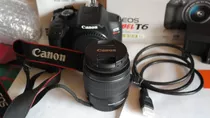 Camara Digital Canon Rebel T6