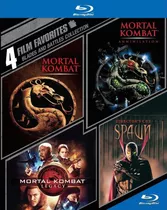 Blu-ray Mortal Kombat + Aniquilação + Legacy + Spawn 4 Disco