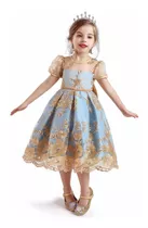 Vestido Elegante De Bebé Niña Fiesta Princesa Boda 2-10 Años