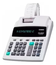 Calculadora Impresora Casio Fr-2650t - Escritorio, 220v Color Blanca
