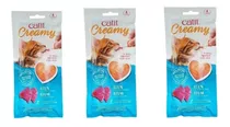 Alimento Snack Húmedo Gatos Catit Creamy Sabor Atun X3 Und