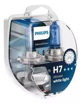 Lampara Halogena 12v 55w H7 Diamond Vision Philips Pack X2