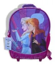 Mochilas Frozen Escolar Con Ruedas 