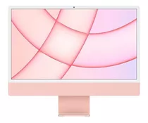 Apple iMac 24  Com Tela Retina 4.5k, Ssd 256gb, 8gb - Rosa