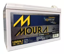 Batería Moura Vrla 12mva7 12v 7ah