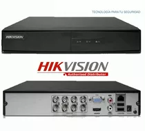 Hikvision Dvr 720 M1/s 8 Canales 4 Mp Soporta Audio Color Vu