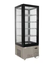 Vitrina Pastelera Vertical  400 Litros 187x65x65cm/dechaus