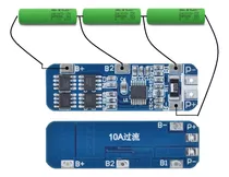 Cargador Para 3 Baterías 18650 3s 12v 10a Bms