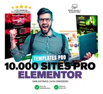 10 Mil Temas Templates Sites Elementor Premium + Vídeo Aulas