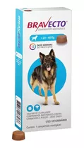 Bravecto Para Caes De 20kg A 40kg (1000mg) Msd Saúde Animal