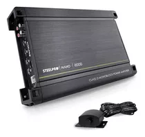 Amplificador Para Carros, Pickups & Suv Steelpro Nano Nano 2000 Clase D Con 1 Canal Y 2000w