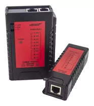 Testeador Probador Cable Red Lan Utp Rj45 Rj11 Con Bateria